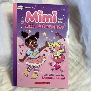 Scholastic Graphic Novel in Purple and Pink book